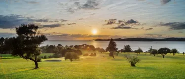 Dawn in Northland, New Zealand.