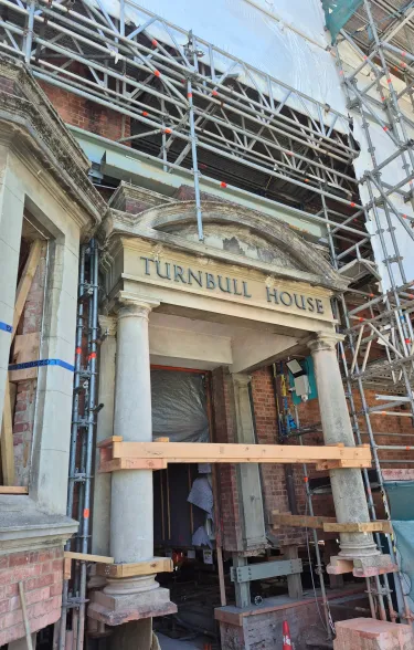 Turnbull House Front façade