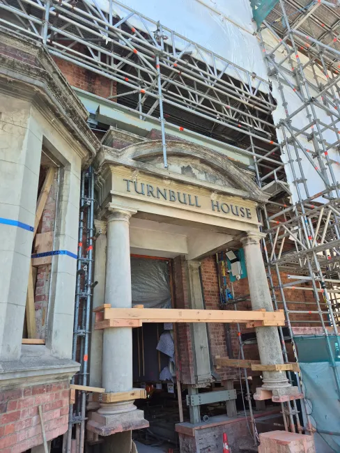 Turnbull House Front façade