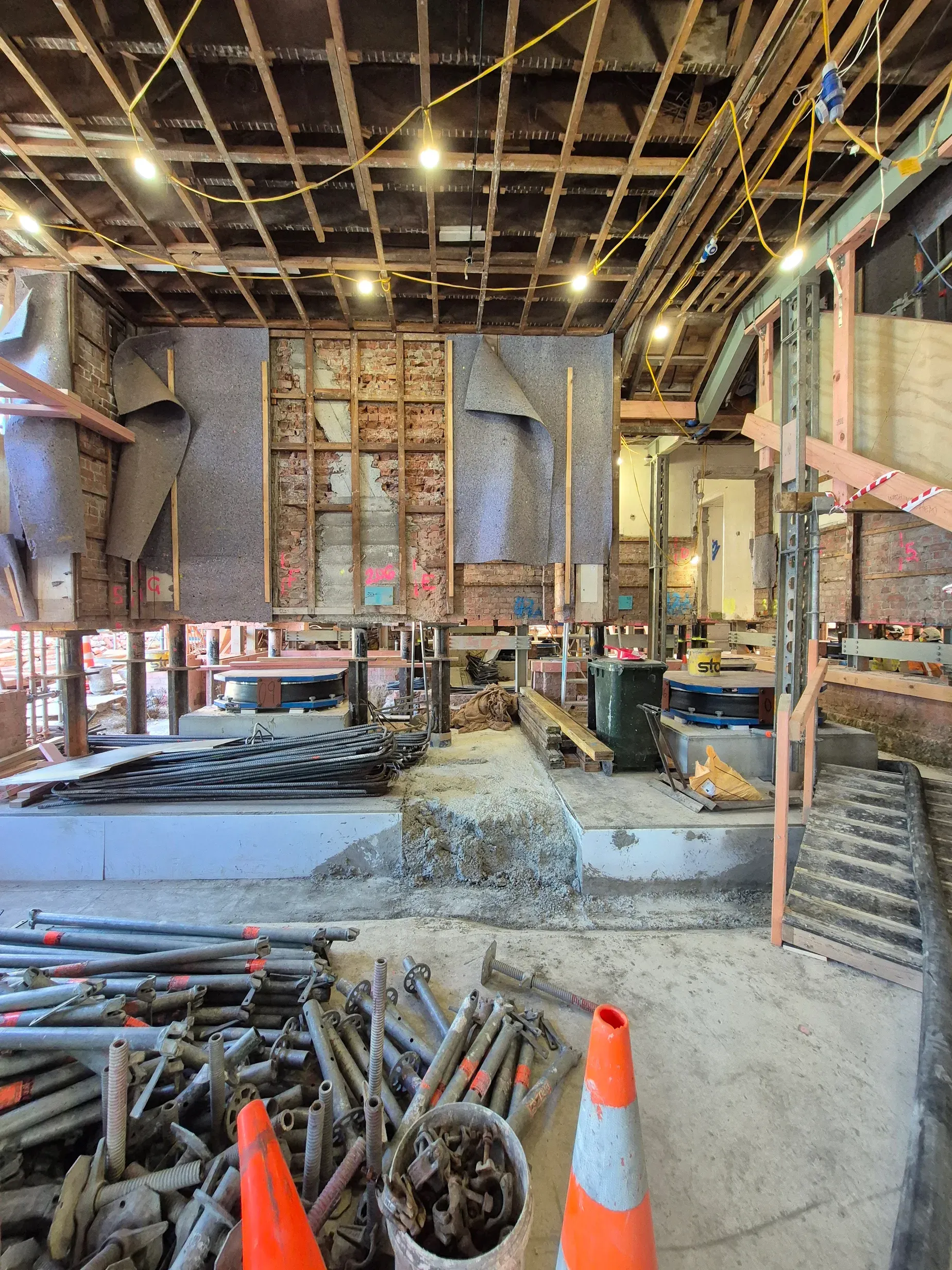 Turnbull House Remediation works in progress