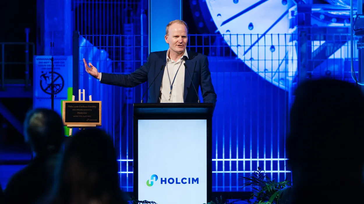 Kevin Larcombe, Executive General Manager, Holcim New Zealand