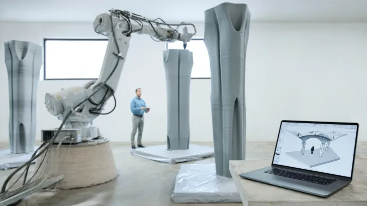 3D Printing Computer Man