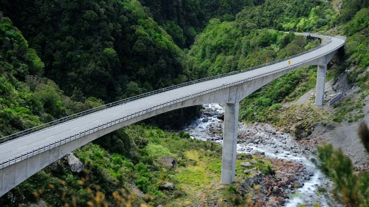 iStock New Zealand Pass Bridge