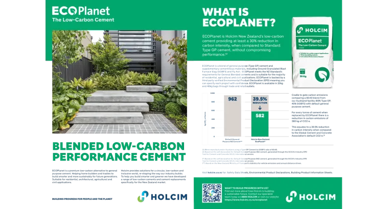 ECOPlanet for Home Builders and Tradies – Brochure